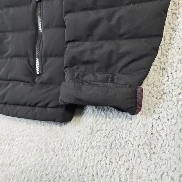 Michael Kors Puffer Down Jacket Men's Large Full Zip Pockets Winter Warm Black - Picture 2 of 10